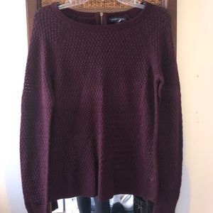 American Eagle Plum Sweater